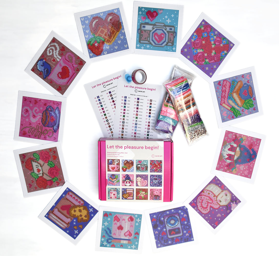 Diamond Painting - ciratart.com Design - Mini Set Love is in the air
