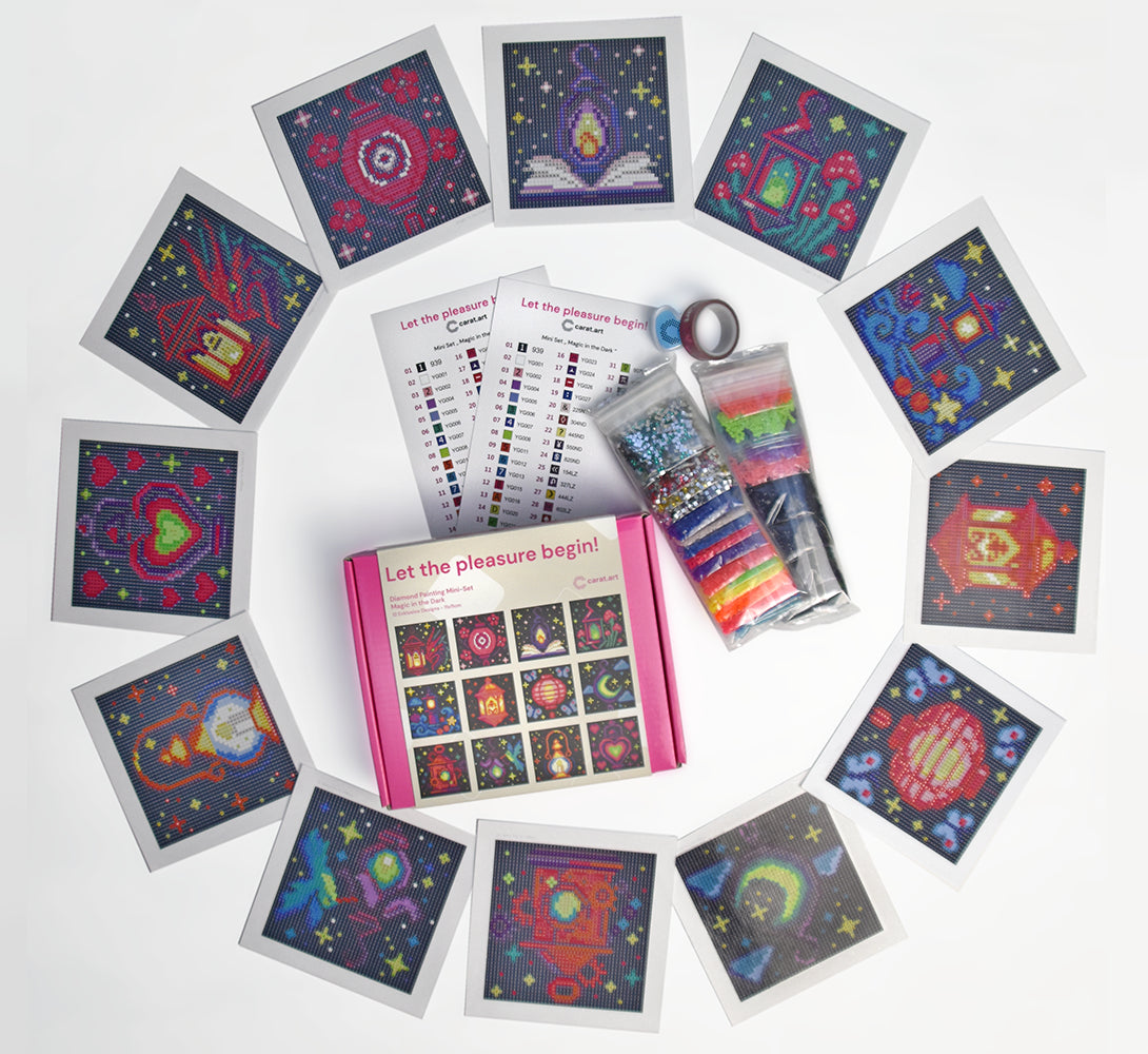 Diamond Painting - ciratart.com Design - Mini Set Magic in the Dark