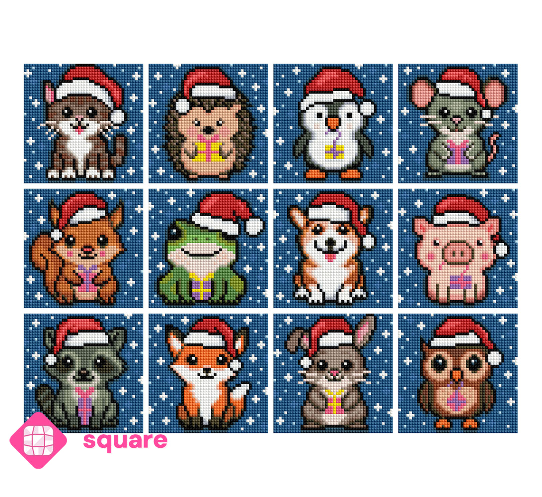 Diamond Painting - ciratart.com Design - Mini Set Merry Little Helpers