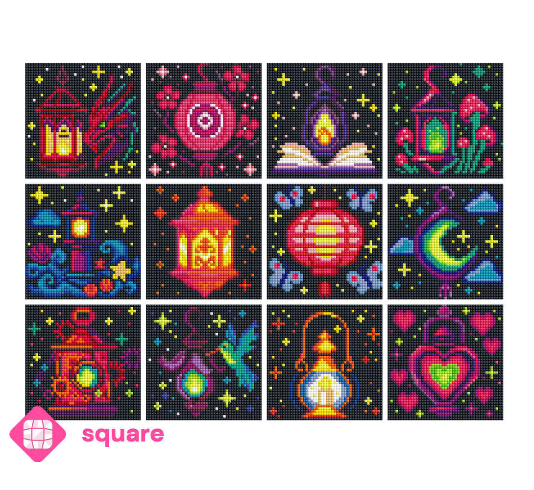 Diamond Painting - ciratart.com Design - Mini Set Magic in the Dark