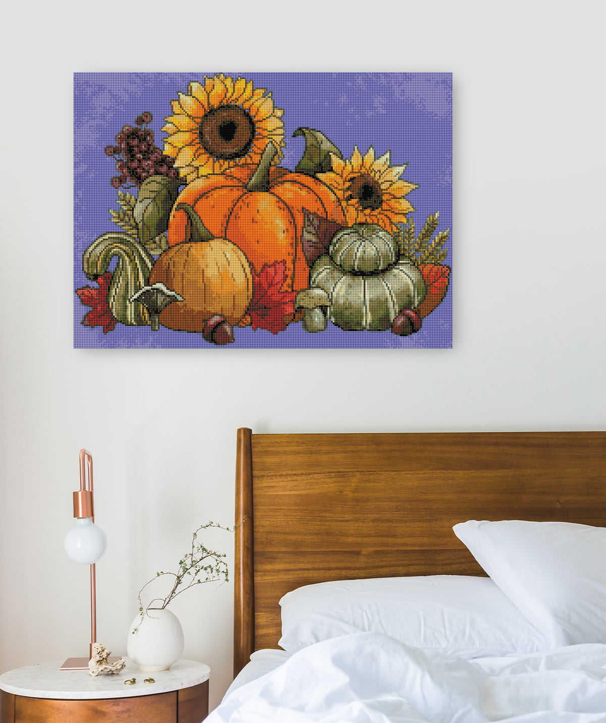 Diamond Painting Thanksgiving Motiv als saisonale Wanddekoration