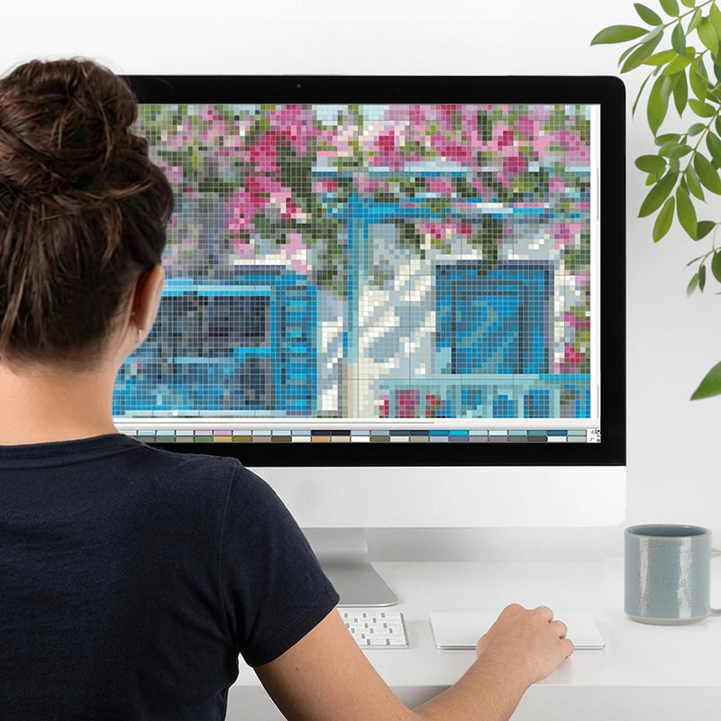 ciratart.com Diamond Paintings von Hand am Computer Pixel für Pixel in Deutschland erstellt