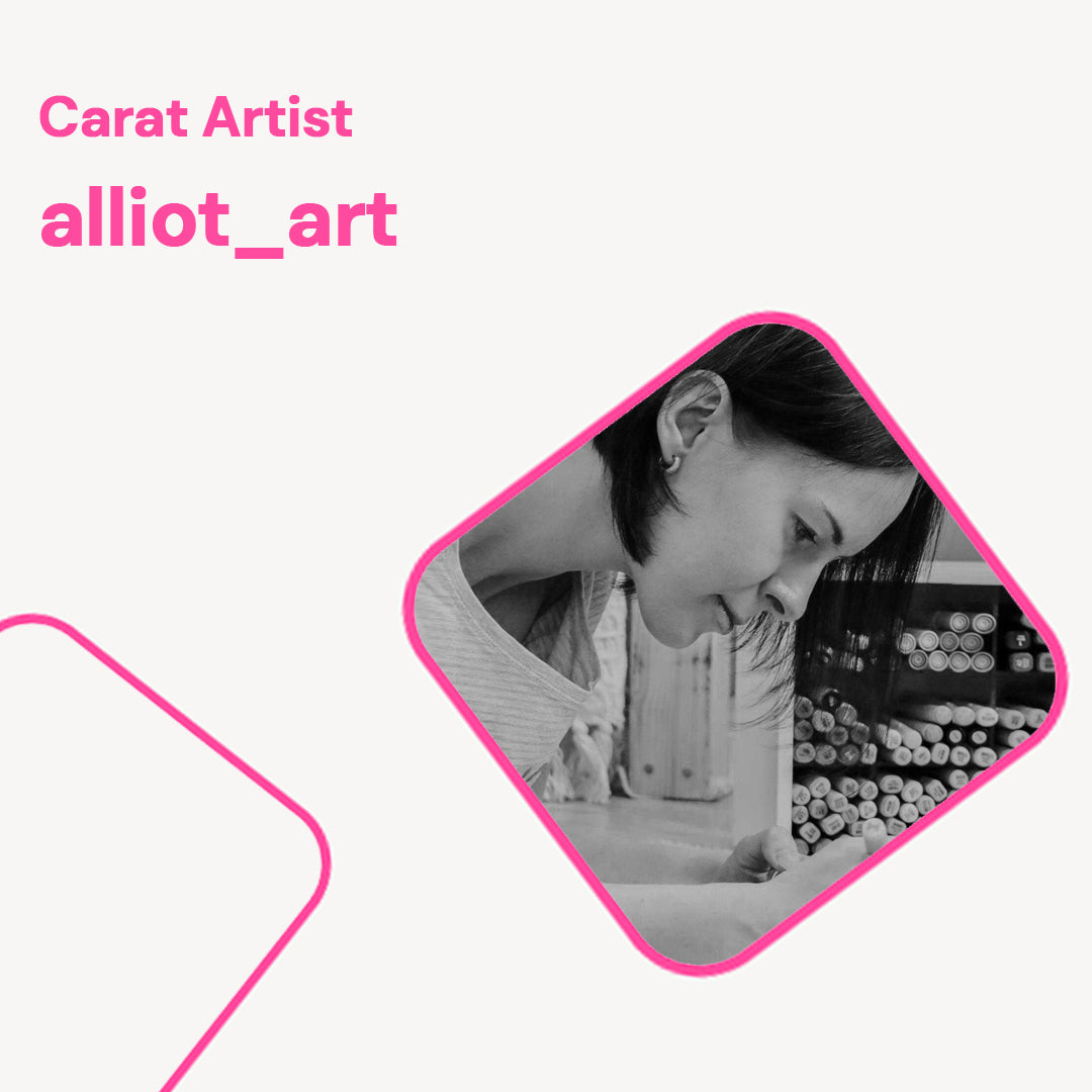 ciratart.comist alliot_art Portrait der Künstlerin