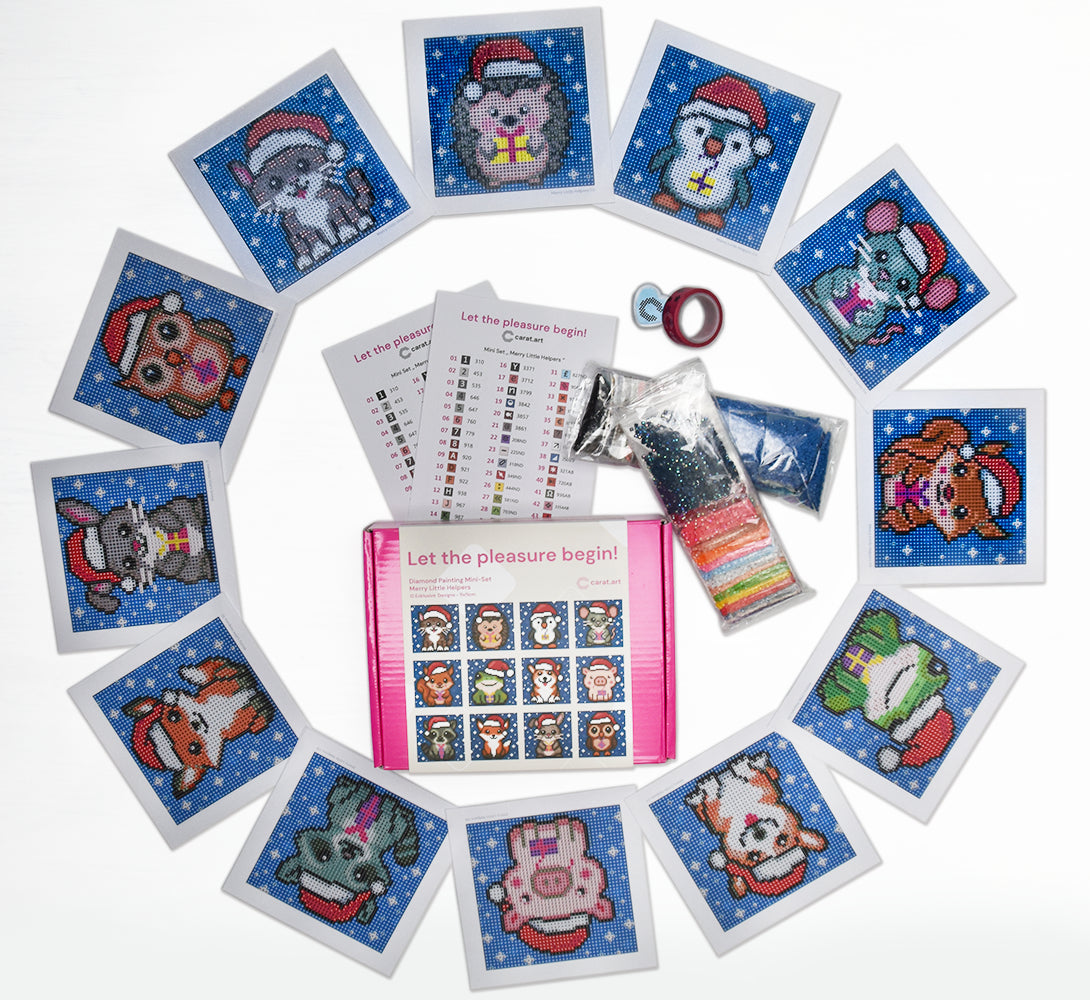 Diamond Painting - ciratart.com Design - Mini Set Merry Little Helpers