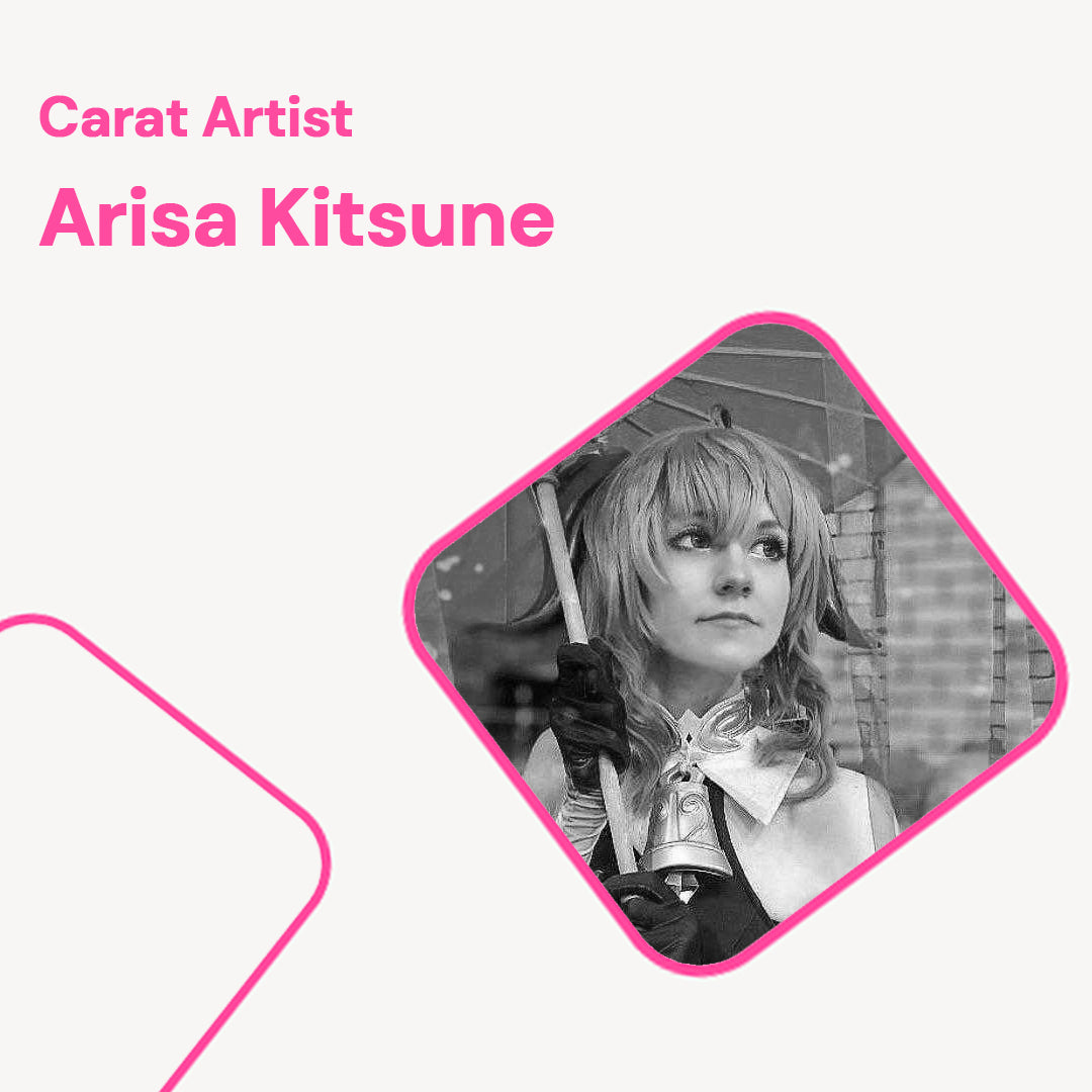ciratart.comist Arisa Kitsune Portrait der Künstlerin