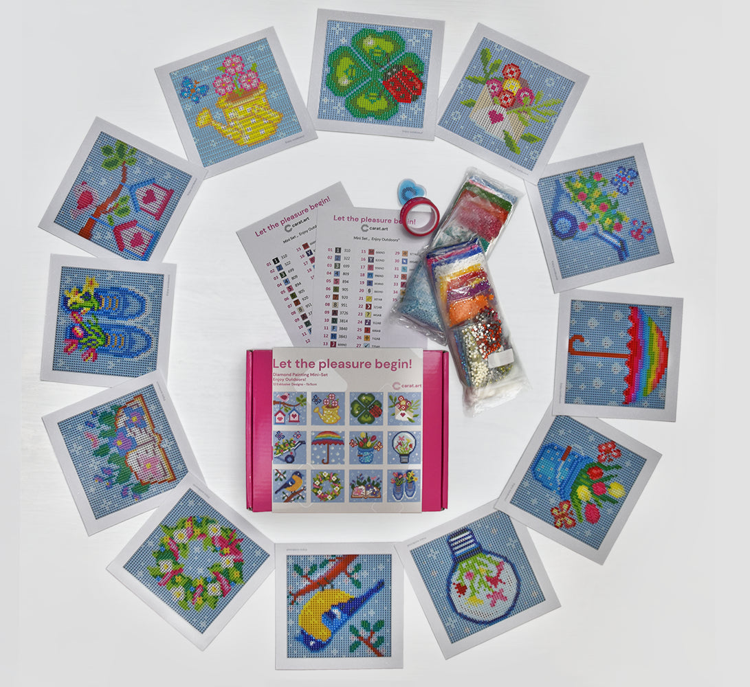 Diamond Painting - ciratart.com Design - Mini Set Enjoy Outdoors!